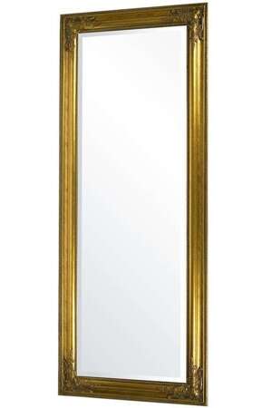 Klasyczna Stylowa Rama Lustro Złoto 132 x 52 x 4cm