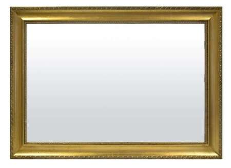 Lustro Dekoracyjne Złota Drewniana Rama 75x105x4cm