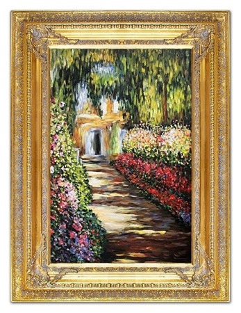Obraz "Impresjonisci" ręcznie malowany 90x120cm