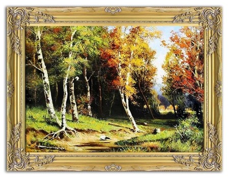 Obraz "Iwan Iwanowicz Szyszkin " ręcznie malowany 64x84cm