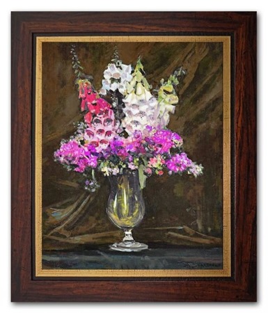 Obraz "Kwiaty" reprodukcja 27x31cm