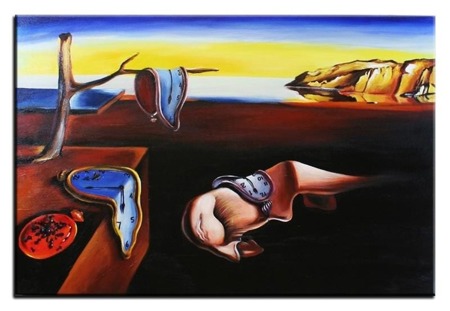 Obraz "Pablo Picasso, Salvador Dali i inni" ręcznie malowany 50x70cm