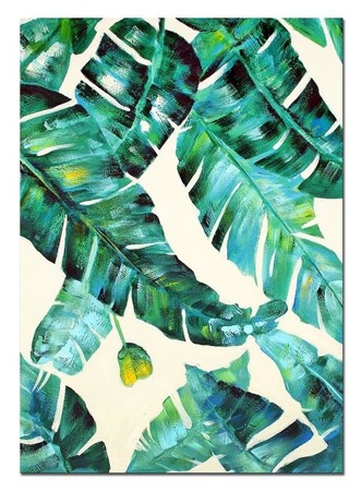 Obraz "Tropical Island" ręcznie malowany 50x70cm