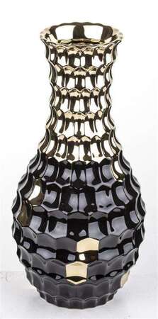 Wazon Dekoracyjny ceramika kolor czarny wys.30cm