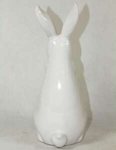 Zajączek ceramika kolor biały wys.29cm